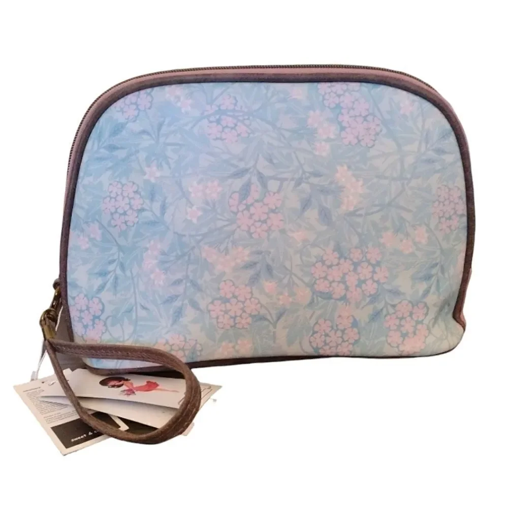 Sweet‎ And Candy Purple Sweet Candy Printed Travel Toiletries Bag NWT Makeup Bag
